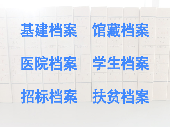 其他專(zhuān)門(mén)檔案